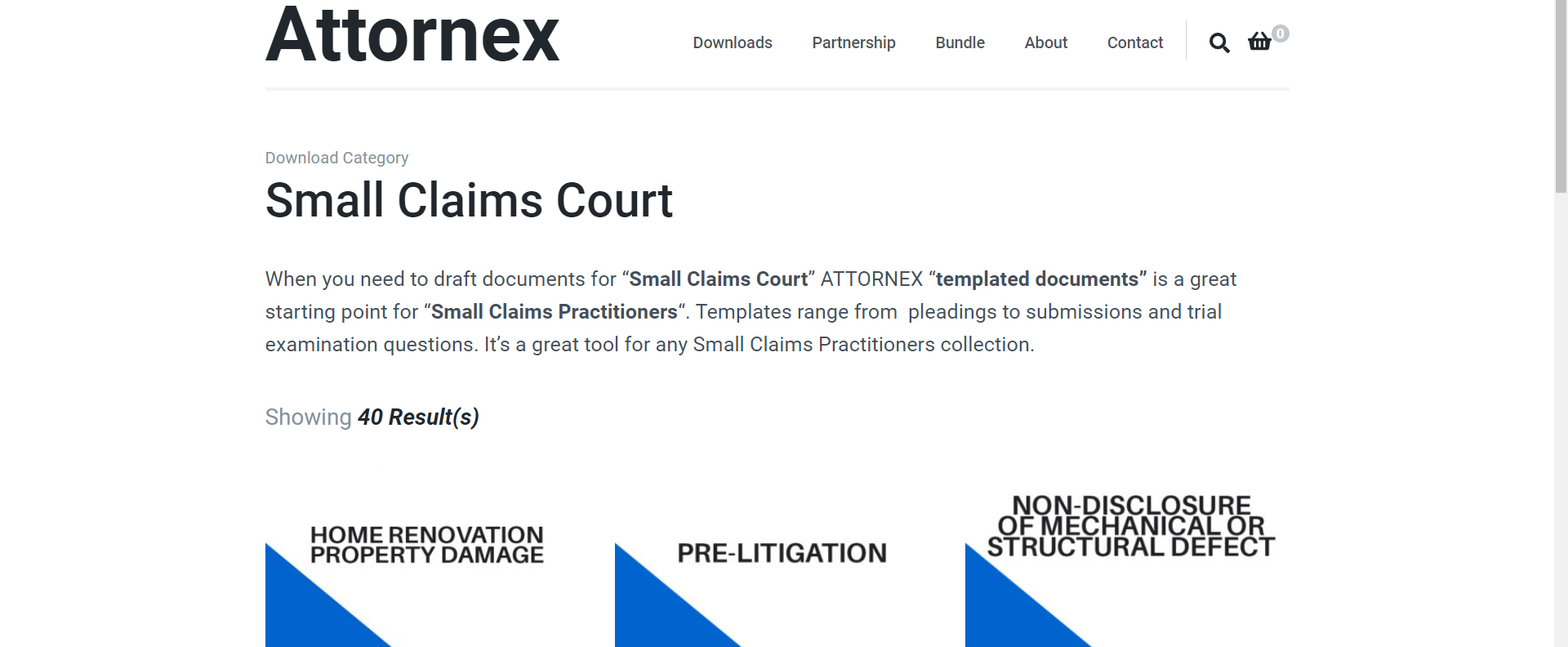 Small Claims Court Templates Attornex