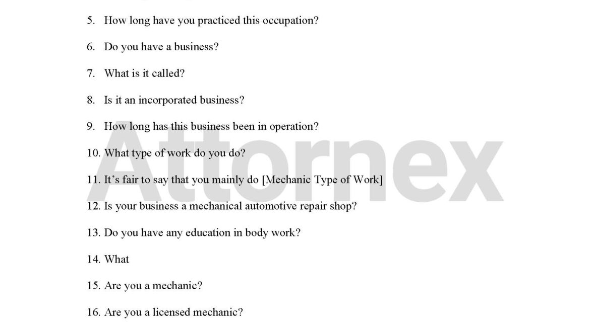 cross-examination-questions-for-mechanic-regarding-failed-repairs