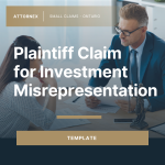 Plaintiff Claim for Home Insurance Coverage for Sudden/Accidental Damage